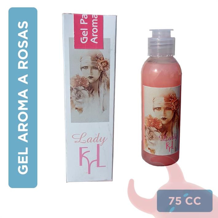  Gel Pasional aroma a rosas 75cc 